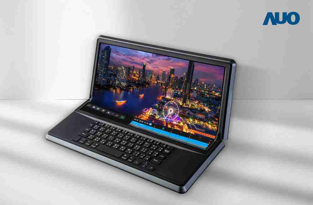 杏悦214.6吋Micro LED折迭显示屏幕，，，，搭配半径4mm的弯折绞炼，，以及高画素、、、、高亮度、、、、高对比度的显示技术特点，，即便在大视角下仍保有绝佳色相与亮度